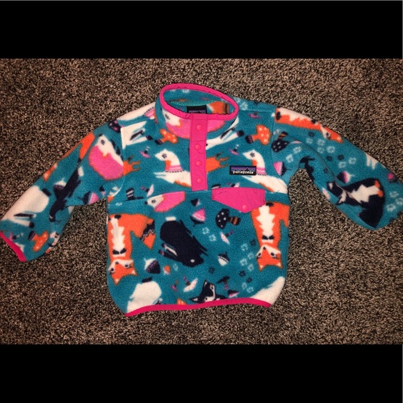 Patagonia Other - Patagonia fleece pullover size 6-12 months